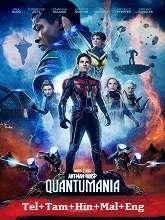 Ant-Man and the Wasp: Quantumania (2023) BRRip Original [Telugu + Tamil + Hindi + Malayalam + Eng] Dubbed Movie Watch Online Free