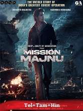 Mission Majnu (2023) HDRip Original [Telugu + Tamil + Hindi] Full Movie Watch Online Free