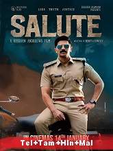 Salute (2022) HDRip Original [Telugu + Tamil + Hindi + Malayalam] Full Movie Watch Online Free