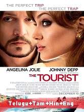 The Tourist (2010) BRRip Original [Telugu + Tamil + Hindi + Eng] Dubbed Movie Watch Online Free