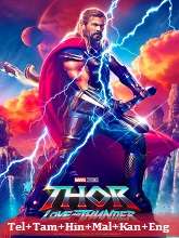 Thor: Love and Thunder (2022) HDRip Original [Telugu + Tamil + Hindi + Mal + Kan + Eng] Dubbed Movie Watch Online Free